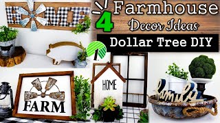 EASY & Quick Farmhouse DIY's | Home Decor Ideas | Dollar Tree DIY's