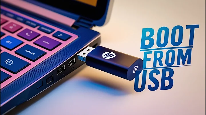 How to Boot from USB on HP Laptops to Install Windows or Ubuntu Linux