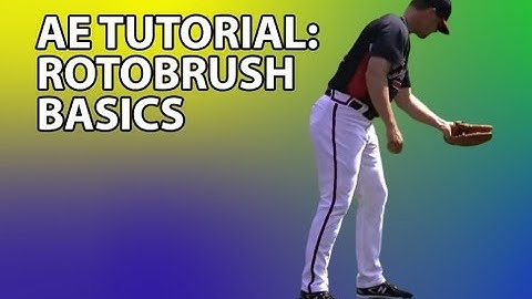 After Effects Tutorial: Rotobrush Basics (Beginner)