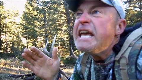 Mark Kayser Recovers his 2016 Montana Archery Bull, copyright Mark Kayser