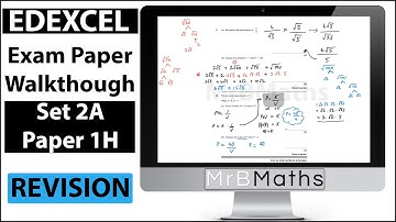 GCSE Maths (9-1) - Edexcel Set 2A - Paper 1H (Non Calculator) | MrBMaths
