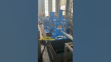 Solar struts channel roll forming machine #machine #rollformingmachine #rollforming