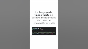 👉 Tipado fuerte vs débil explicado en 1 minuto