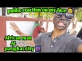 Today iam black man  public reaction kb libang ii and pranks publicreaction africa black