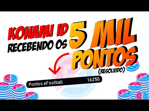 KONAMI ID - RESOLVENDO O LOGIN E RECEBENDO 5 MIL EFOOTBALL POINTS!