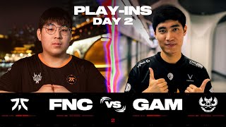 FNC vs. GAM 매치 하이라이트 | 플레이-인 Day 2 | 2024 MSI