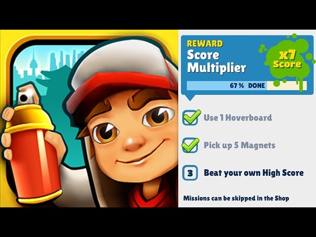 Eu te desafio a bater esse recorde mundial de Subway Surfers! #games #