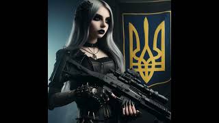 Military goth girls UA (військові дівчата готи) #ukraine #ai #art #metal #ua #goth #beats