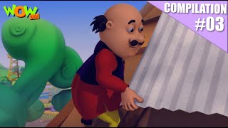 motu patlu funny stories comedy series compilation 3 motu patlu ki jodi wow kidz spot