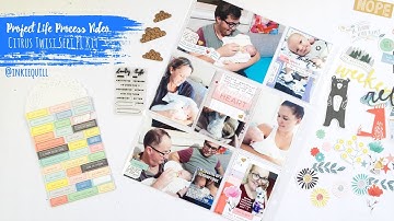 Project Life Process Video ~ Citrus Twist Kits September + + + INKIE QUILL