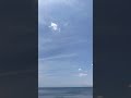 The space planet which walking a costline in the earth #beach #sea #waves