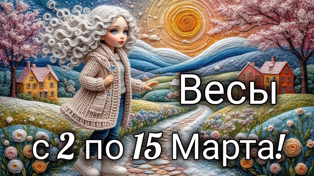 🌸Весы! Таро прогноз с 2 по 15 Марта!
