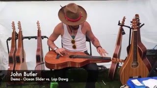 John Butler Demos the Ocean Slider by Twisted Wood Guitars