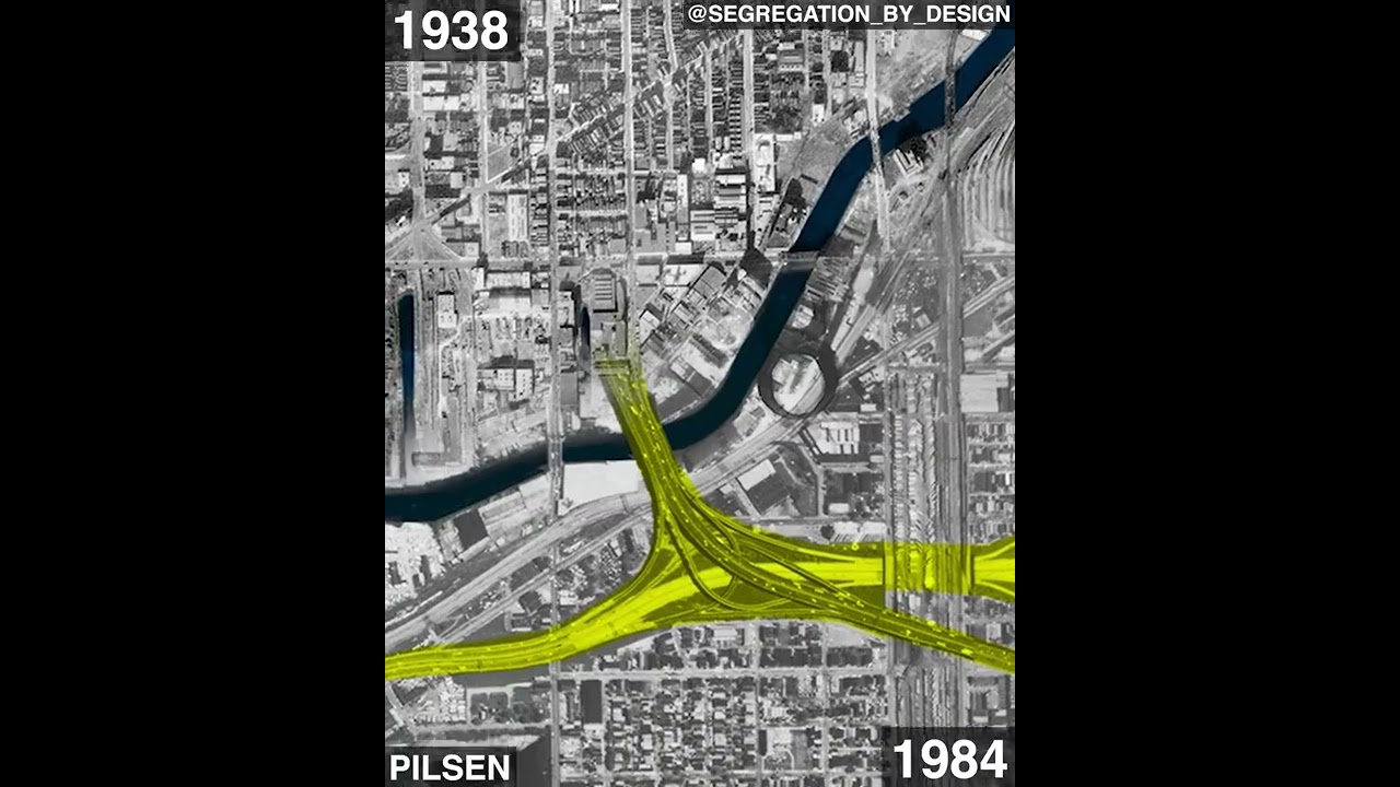 Chicago: Dan Ryan Expressway Before and After