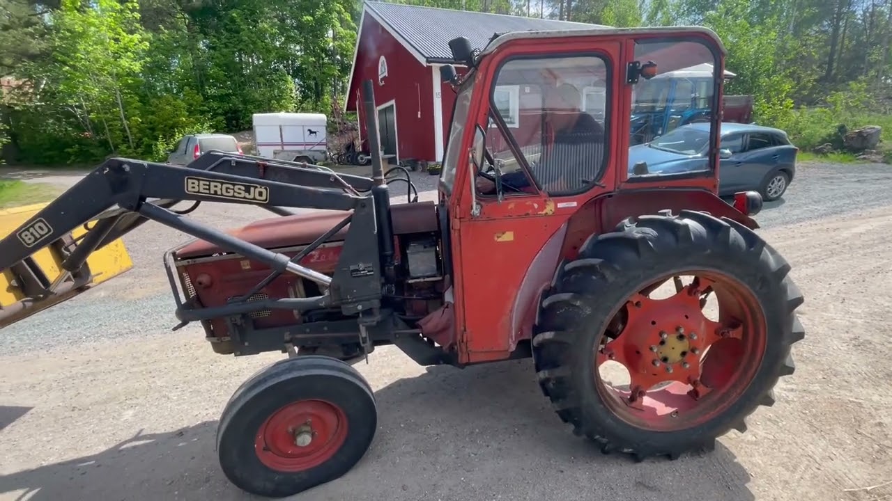 Traktor med Lastare Zetor 3511 bergsjö