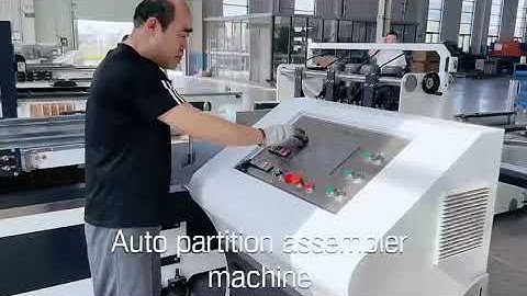 ZHENHUA CGJ Automatic Clapboard  Insertion Corrugated Sheet Partition Cardboard Assemble Machine