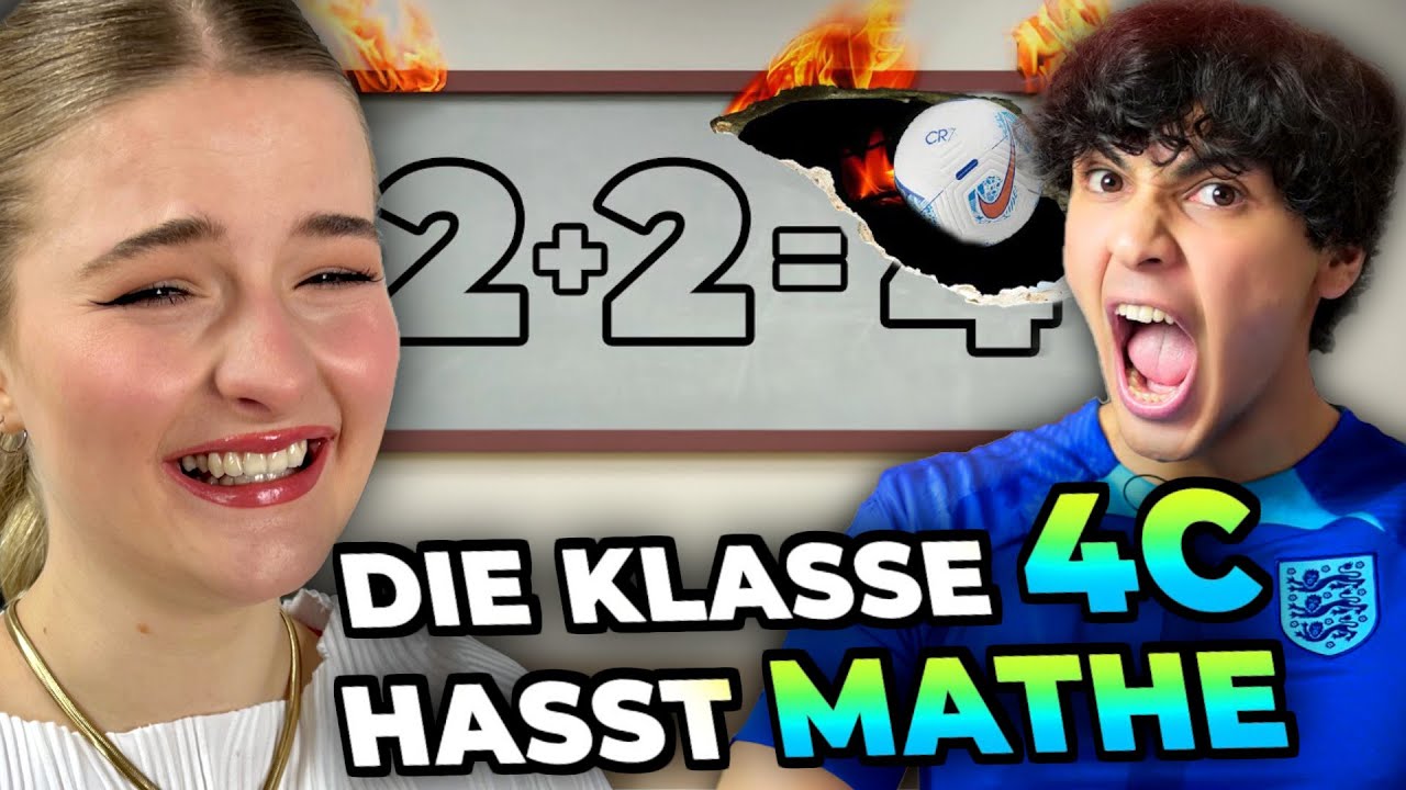Wenn die Klasse 4C MATHE hat 😳😂 - LiDiRo reagiert #mohi__07 #lidiro #schule