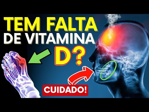 10 SINTOMAS ALARMANTES de FALTA de VITAMINA D que você NUNCA deve ignorar