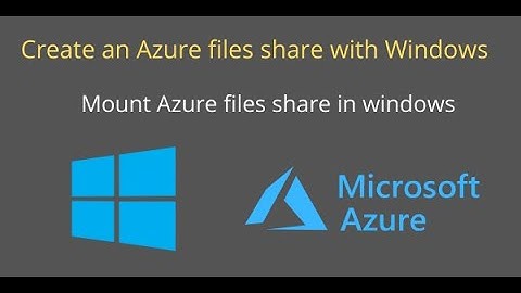 How to Map Azure File shares to Windows and use previous Versions