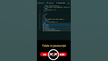 table print in javascript #coding #webdesign #foryou #script #javascript #table#trending#trend#viral