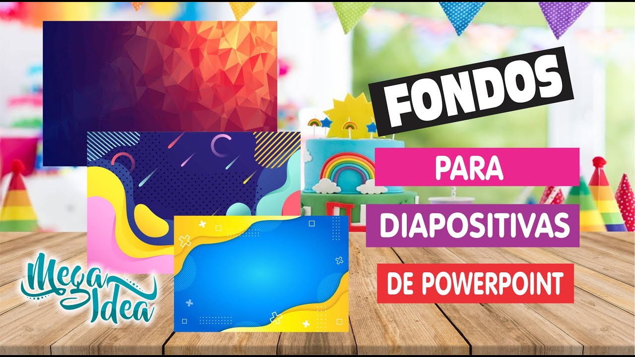 Fondos Bonitos para Diapositivas - Mega Idea