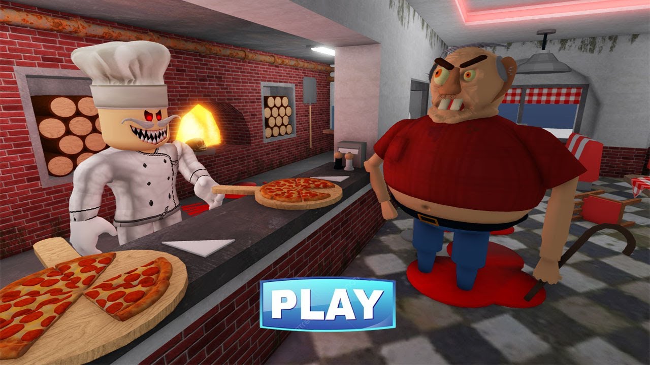 PAPA PIZZA COOK PIZZA FOR EVIL GRANDPA !! Walkthrough gameplay 