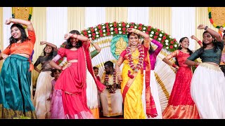 ചെക്കനും പെണ്ണും തകർത്താടിയ wedding dance #wedddingdance #bridaldance #groomdance #weddingvideo