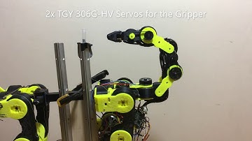 Quadruped Tail Second Prototype with Cycloidal Gearboxes and Brushless Motors (with secret function)