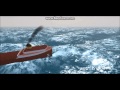 The sinking of the Edmund Fitzgerald in vehicle simulator