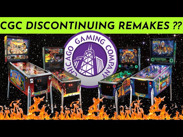 Chicago Gaming Company Pinball Machines