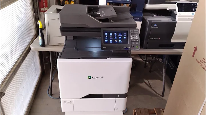 Lexmark XC4140 Demonstration / Demo