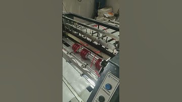 Automatic Woven Bag Cutting and Stitching Machine  BCS Bag Conversion System #short #trending