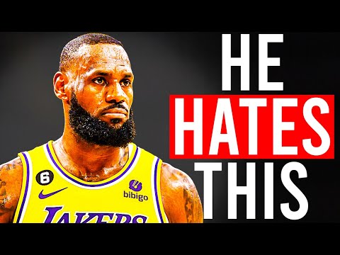 We Know Why LeBron Is Being Weird...