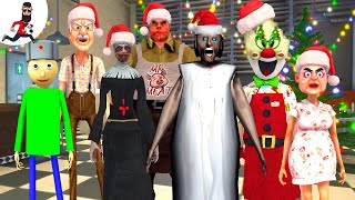 🎁Full Merry Christmas Story of Granny and Ice Scream 🎁Funny Animation ★ Part #42