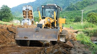 Awesome Subbase Course Layer Construction Technology With LIUGONG Motor Grader & Road Roller