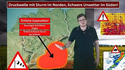 Explosive Monday! Pressure wave with storm in the north & supercells with severe weather potentia...