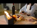 Lumina Tabletop Hearth | Glass &amp; Stone Ambient Fire Pit #shorts #fire #firepits