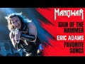 Eric Adams (MANOWAR) 🔥 My Sign Of The Hammer Favorites &amp; 1984 Throwback