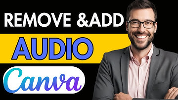 HOW TO REMOVE VIDEO SOUND AND ADD NEW SOUND ON CANVA