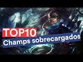 TOP 10 Campeones con un SET de HABILIDADES SOBRECARGADAS (League of Legends)