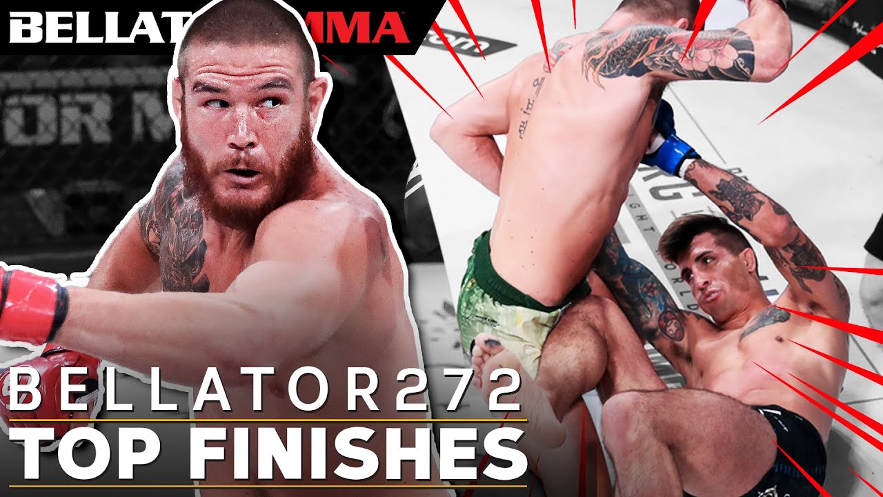 top finishes from bellator 272 fighters bellator mma youtube