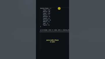 Aplicando condições em dicionários Python | #shorts