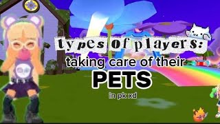 |CHECK DESC| Types of players  taking care of their PETS in pk xd 🤪 #whereisthezerogravityup screenshot 5