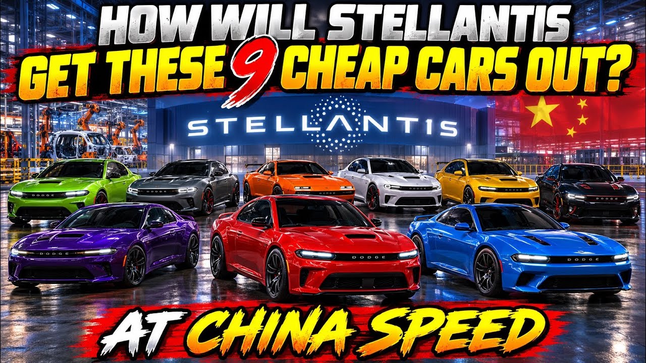 How Will Stellantis Get These 9 Cheap Cars Out Fast At China Speed