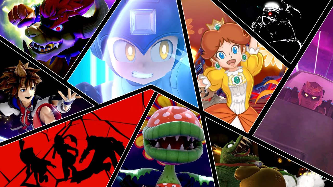 Super Smash Bros Ultimate All Final Smashes (DLC Included) YouTube