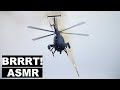 Amazing AH-6 Little Bird Helicopter BRRRT! ASMR - AH-6 Little Bird Minigun & Rocket Live Fire