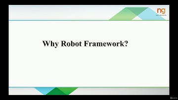 What is Robot Framework and why do we use it?