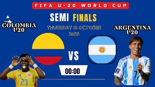 🔥 EN VIVO: Argentina vs Colombia | Semifinal del Mundial Sub-20