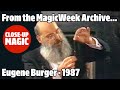 Eugene Burger - Magician - Paul Daniels: Live at Halloween - 1987