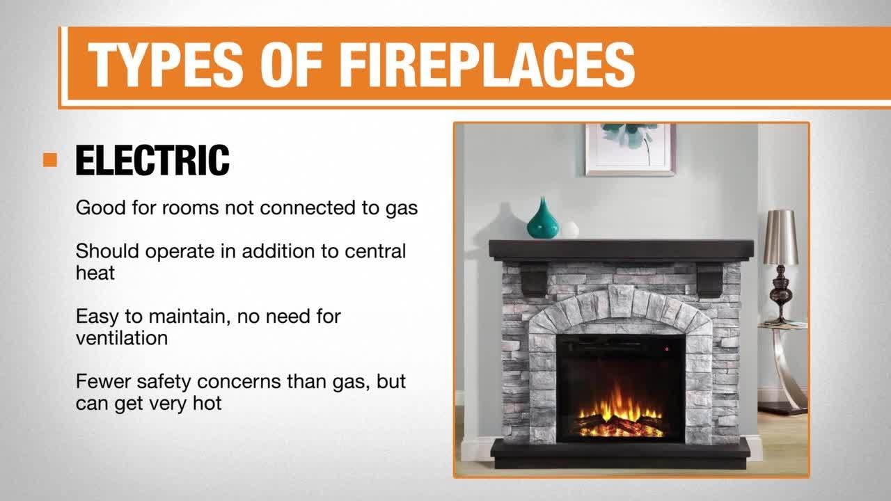 Types Of Fireplaces And Mantels - The Home Depot
